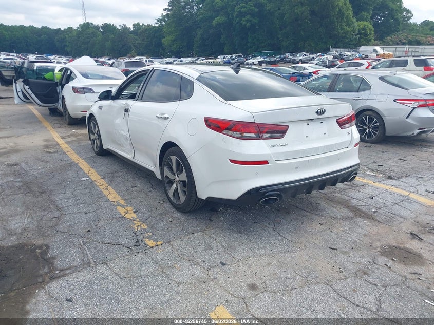 2019 Kia Optima VIN 5XXGT4L39KG356354 IAAI salvage auction — FRONT END, Salvage (Georgia), sold $525 on 2026-07-22 (photo 3)