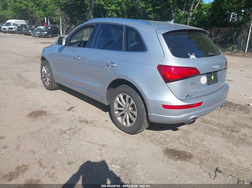 2016 Audi Q5 VIN WA1C2AFP8GA010632 IAAI salvage auction — FRONT END, Salvage (Rhode Island), sold $900 on 2026-07-28 (photo 3)