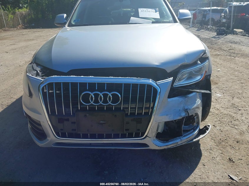 2016 Audi Q5 VIN WA1C2AFP8GA010632 IAAI salvage auction — FRONT END, Salvage (Rhode Island), sold $900 on 2026-07-28 (photo 6)