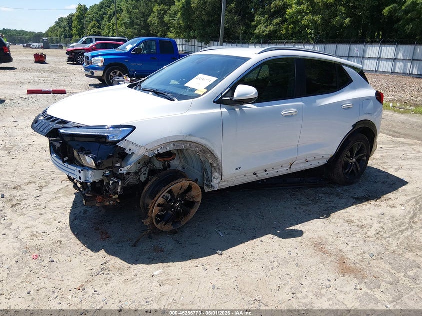 2026 Buick Encore gx VIN KL4AMESL6TB054547 IAAI salvage auction — FRONT END, Salvage (Kentucky), sold $6,700 on 2026-07-17 (photo 2)