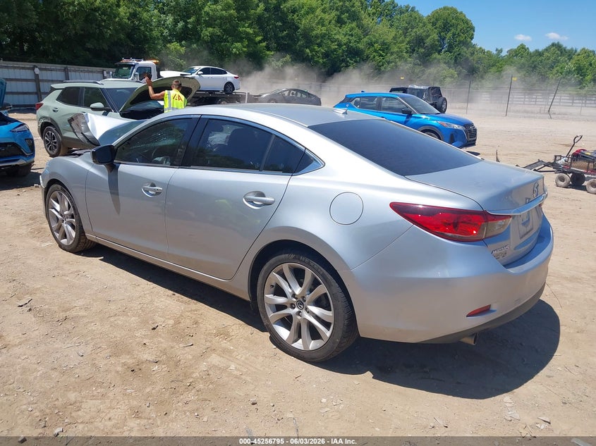 2017 Mazda 6 VIN JM1GL1V51H1128821 IAAI salvage auction — FRONT END, Salvage Title, sold $300 on 2026-07-22 (photo 3)