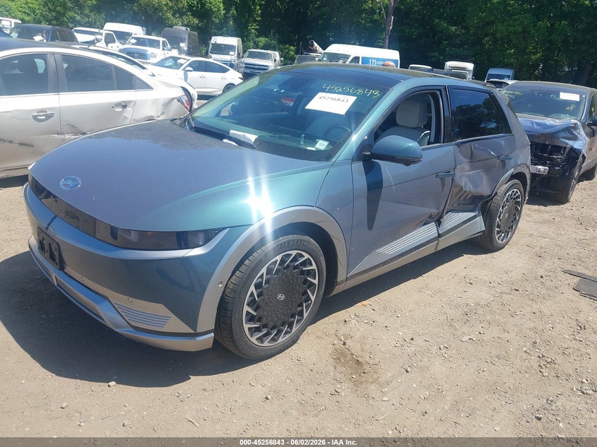 2024 Hyundai Ioniq 5 VIN KM8KRDDF4RU293150 IAAI salvage auction — LEFT SIDE, Salvage Title, sold $15,300 on 2026-07-09 (photo 2)
