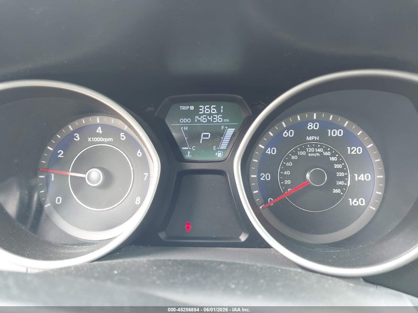 2013 Hyundai Elantra VIN KMHDH4AE2DU714430 IAAI salvage auction — THEFT, Salvage Title, sold $500 on 2026-07-28 (photo 7)