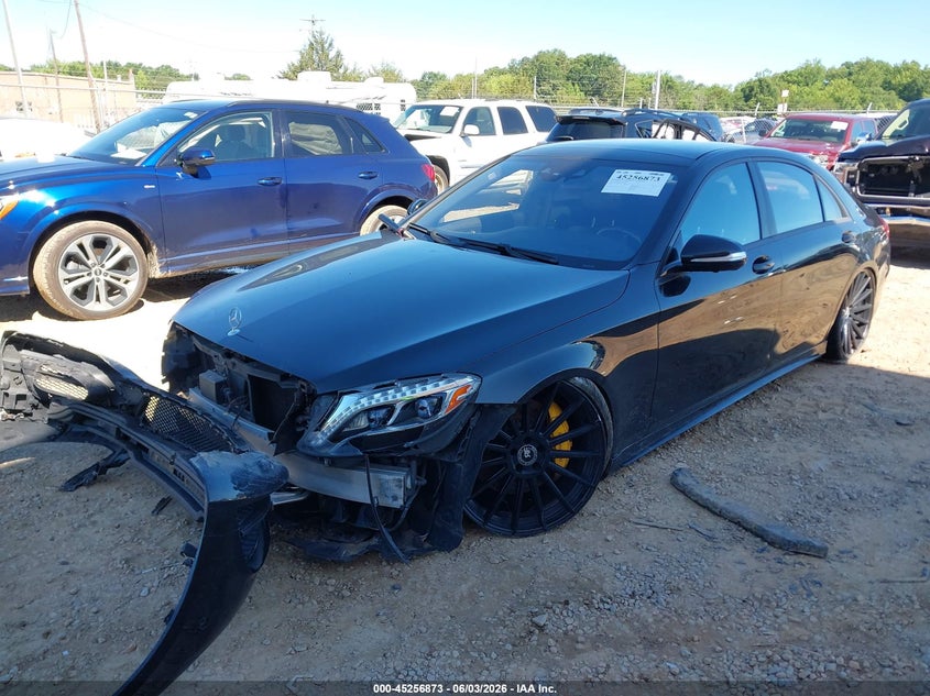 2015 Mercedes-benz S-klasse VIN WDDUG8CB7FA186203 IAAI salvage auction — FRONT END, Salvage Title, sold $6,550 on 2026-07-27 (photo 2)