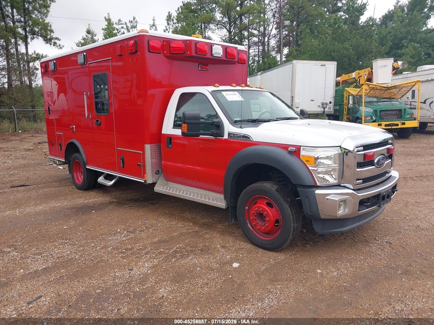 2016 Ford F-450 VIN 1FDUF4GT8GEA45221 — IAAI salvage auction photo