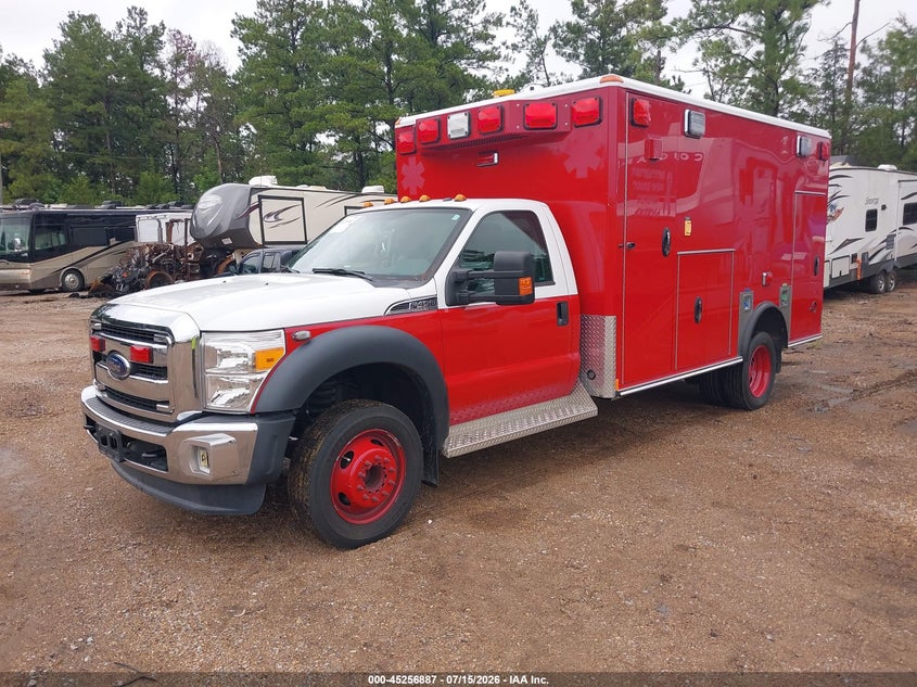 2016 Ford F-450 VIN 1FDUF4GT8GEA45221 IAAI salvage auction — NORMAL WEAR, Sf97 (Mississippi), sold $11,600 on 2026-08-13 (photo 2)