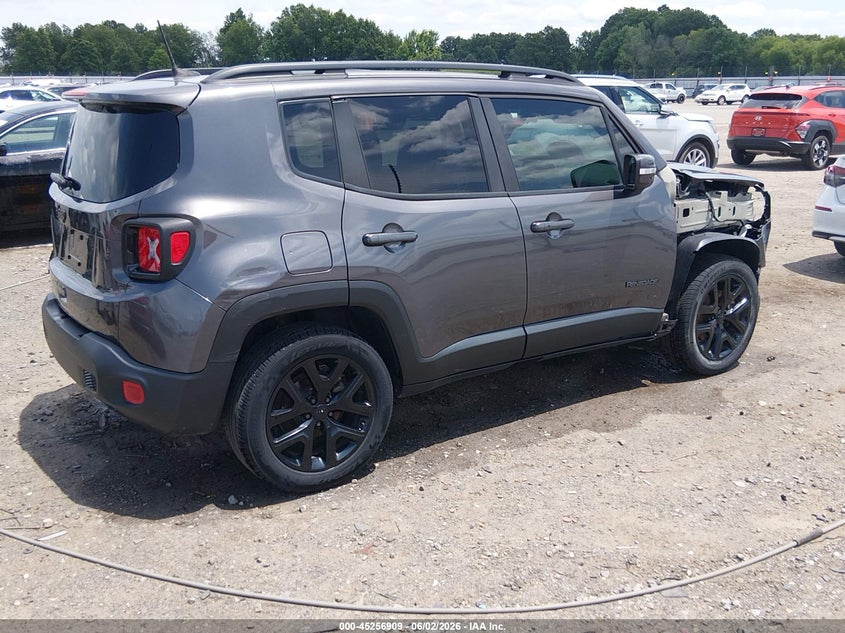 2018 Jeep Renegade VIN ZACCJBBB1JPH37580 IAAI salvage auction — FRONT END, Clear (Arkansas), sold $3,625 on 2026-08-05 (photo 4)