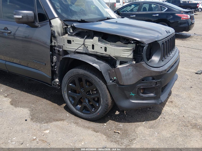 2018 Jeep Renegade VIN ZACCJBBB1JPH37580 IAAI salvage auction — FRONT END, Clear (Arkansas), sold $3,625 on 2026-08-05 (photo 6)