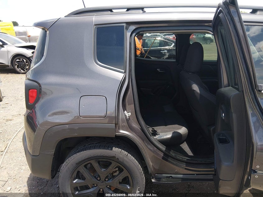 2018 Jeep Renegade VIN ZACCJBBB1JPH37580 IAAI salvage auction — FRONT END, Clear (Arkansas), sold $3,625 on 2026-08-05 (photo 8)