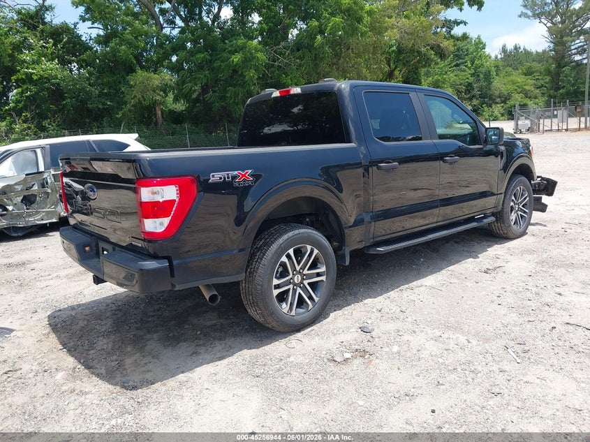 2022 Ford F-150 VIN 1FTEW1EP5NFC03597 IAAI salvage auction — FRONT END, Salvage (Georgia), sold $8,600 on 2026-07-29 (photo 4)