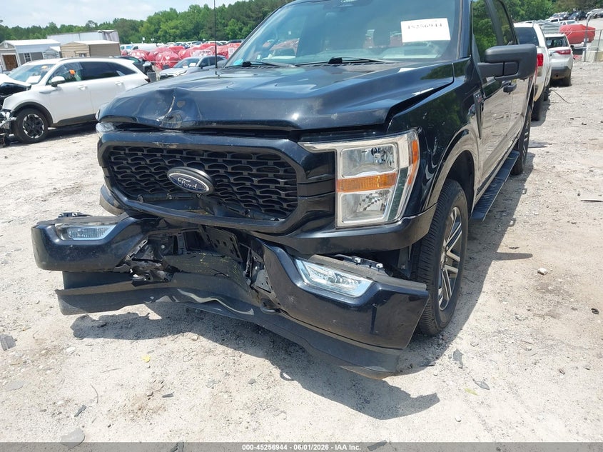2022 Ford F-150 VIN 1FTEW1EP5NFC03597 IAAI salvage auction — FRONT END, Salvage (Georgia), sold $8,600 on 2026-07-29 (photo 6)