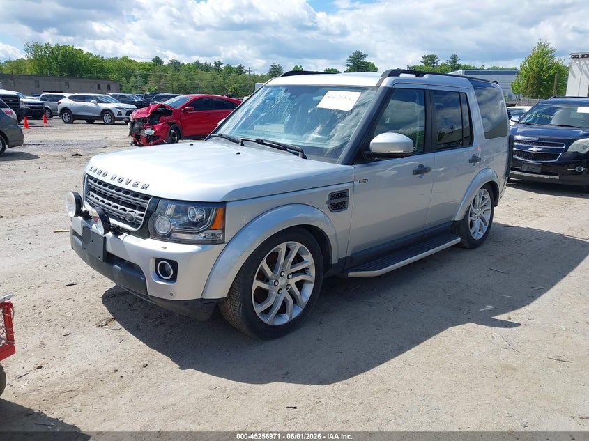2016 Land rover Lr4 VIN SALAG2V67GA810005 IAAI salvage auction — NORMAL WEAR, Salvage (Massachusetts), sold $1,000 on 2026-07-22 (photo 2)