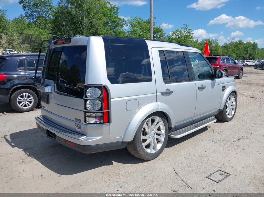2016 Land rover Lr4 VIN SALAG2V67GA810005 IAAI salvage auction — NORMAL WEAR, Salvage (Massachusetts), sold $1,000 on 2026-07-22 (photo 4)
