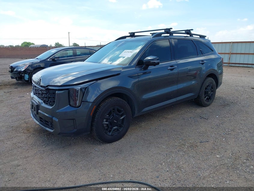 2024 Kia Sorento VIN 5XYRKDJF8RG261945 IAAI salvage auction — FRONT END, Salvage Title, sold $14,000 on 2026-08-29 (photo 2)