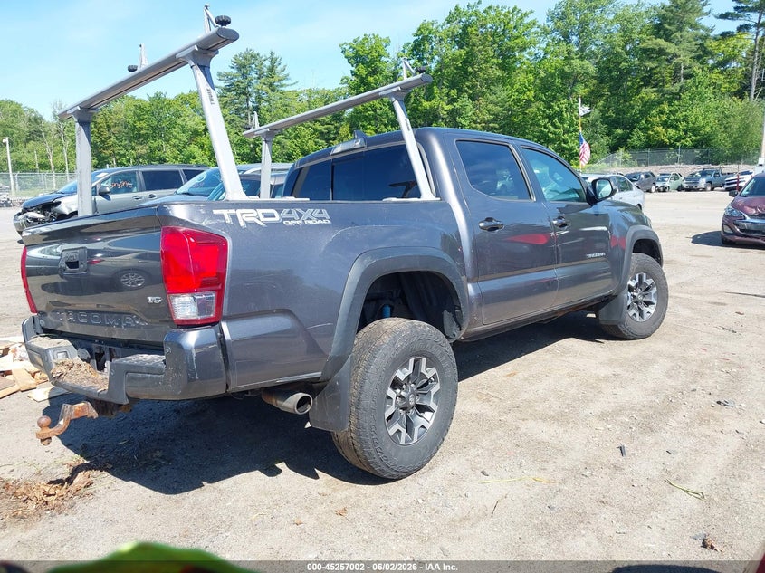 2017 Toyota Tacoma VIN 5TFCZ5AN5HX085009 IAAI salvage auction — LEFT FRONT, Salvage Title, sold $7,600 on 2026-07-18 (photo 4)