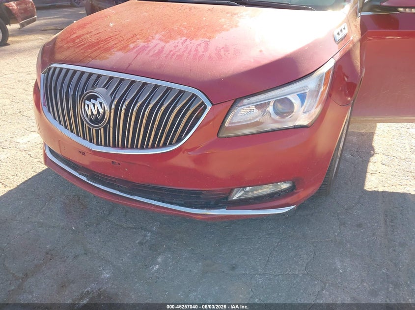 2014 Buick Lacrosse VIN 1G4GB5GR0EF142911 IAAI salvage auction — FRONT END, Clear (Michigan), sold $2,475 on 2026-08-02 (photo 6)