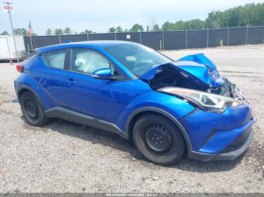2019 Toyota C-hr VIN NMTKHMBX8KR093710 IAAI salvage auction — FRONT END, Salvage (South Carolina), sold $1,800 on 2026-07-22 (photo 1)