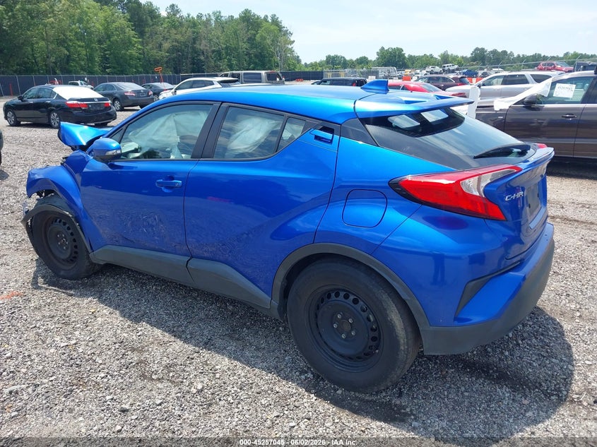2019 Toyota C-hr VIN NMTKHMBX8KR093710 IAAI salvage auction — FRONT END, Salvage (South Carolina), sold $1,800 on 2026-07-22 (photo 3)
