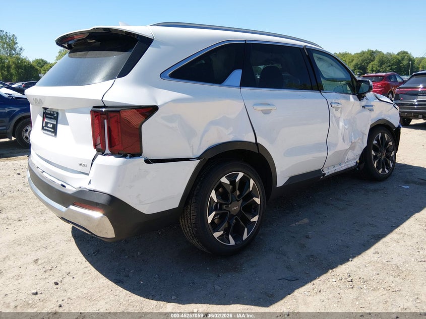 2026 Kia Sorento VIN 5XYRHDJF9TG452019 IAAI salvage auction — RIGHT SIDE, Salvage Title, sold $14,200 on 2026-07-21 (photo 4)