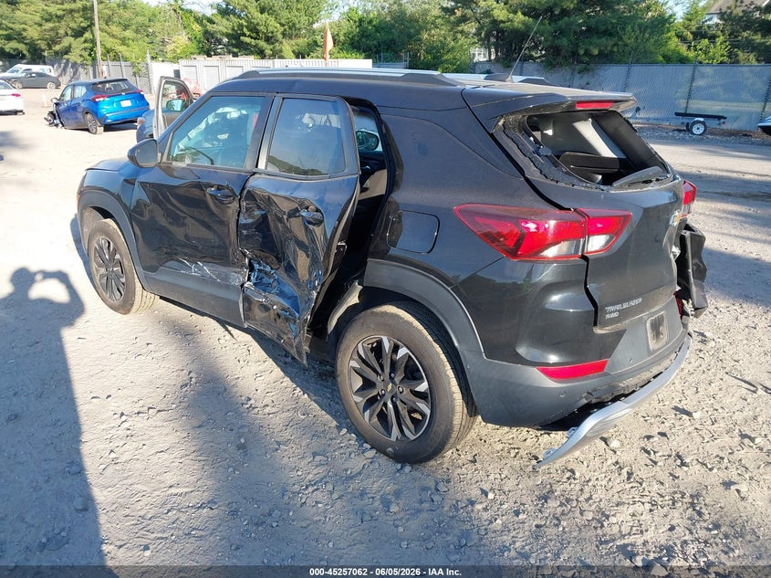 2021 Chevrolet Trailblazer VIN KL79MRSL3MB125511 IAAI salvage auction — LEFT & RIGHT, Salvage Title, sold $2,350 on 2026-07-14 (photo 3)