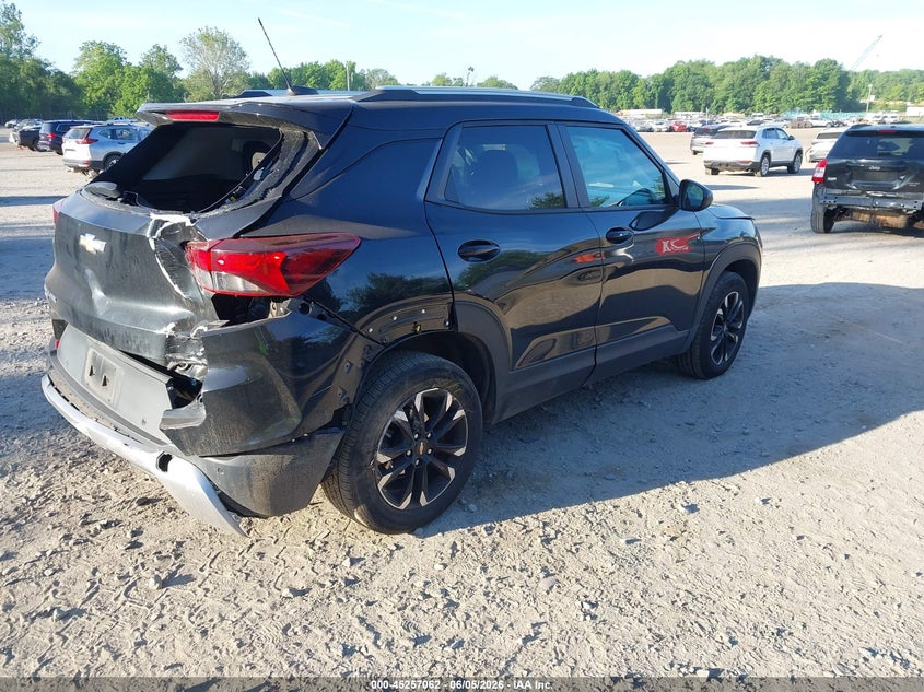 2021 Chevrolet Trailblazer VIN KL79MRSL3MB125511 IAAI salvage auction — LEFT & RIGHT, Salvage Title, sold $2,350 on 2026-07-14 (photo 4)