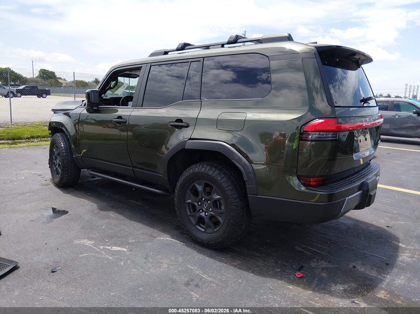 2024 Lexus Gx VIN JTJTBCDX0R5024523 IAAI salvage auction — LEFT FRONT, Salvage Title, sold $40,500 on 2026-08-24 (photo 3)