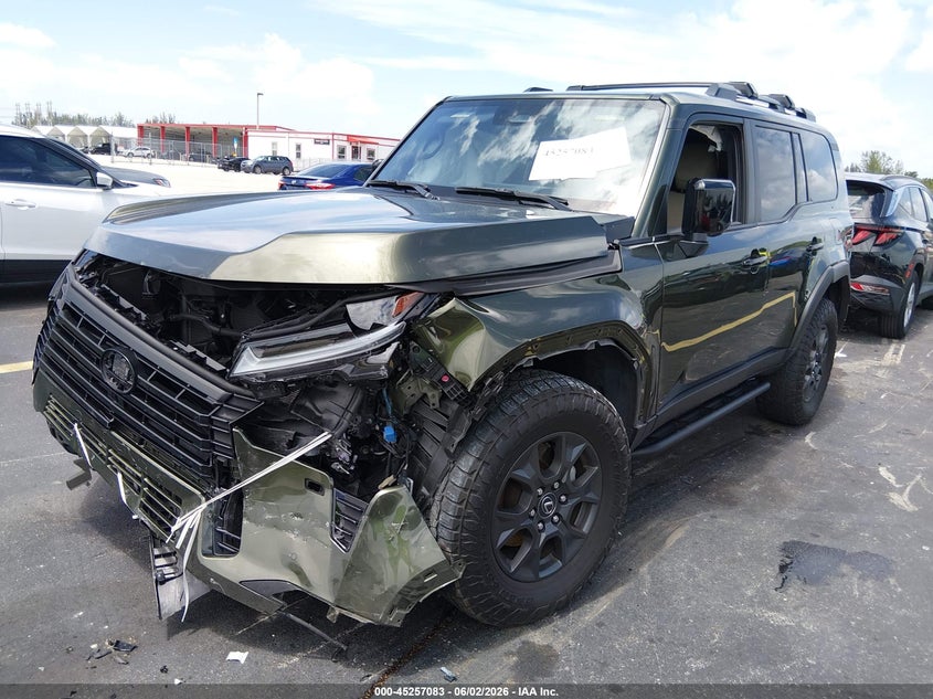 2024 Lexus Gx VIN JTJTBCDX0R5024523 IAAI salvage auction — LEFT FRONT, Salvage Title, sold $40,500 on 2026-08-24 (photo 6)
