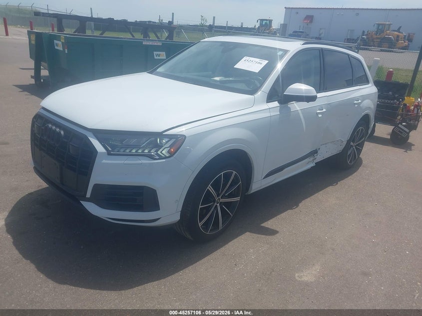 2024 Audi Q7 VIN WA1LXBF72RD007055 IAAI salvage auction — LEFT SIDE, Salvage (Minnesota), sold $23,600 on 2026-07-06 (photo 2)