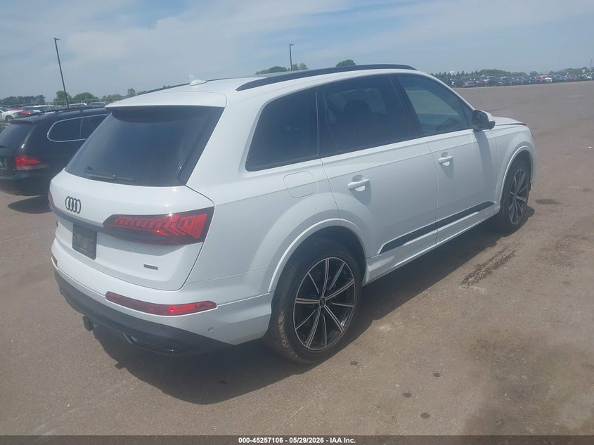 2024 Audi Q7 VIN WA1LXBF72RD007055 IAAI salvage auction — LEFT SIDE, Salvage (Minnesota), sold $23,600 on 2026-07-06 (photo 4)