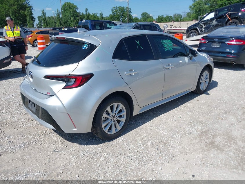 2024 Toyota Corolla VIN JTND4MBE4R3229553 IAAI salvage auction — HAIL, Salvage (Missouri), sold $9,200 on 2026-07-30 (photo 4)
