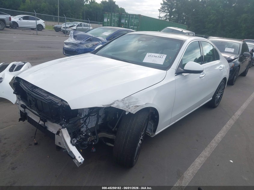 2024 Mercedes-benz C-klasse VIN W1KAF4HBXRR171272 IAAI salvage auction — FRONT END, Salvage Title, sold $20,000 on 2026-07-29 (photo 2)