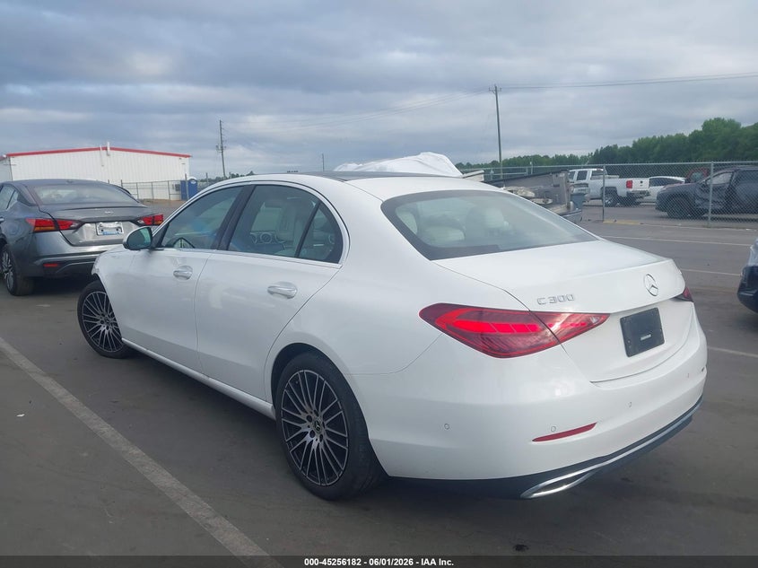 2024 Mercedes-benz C-klasse VIN W1KAF4HBXRR171272 IAAI salvage auction — FRONT END, Salvage Title, sold $20,000 on 2026-07-29 (photo 3)