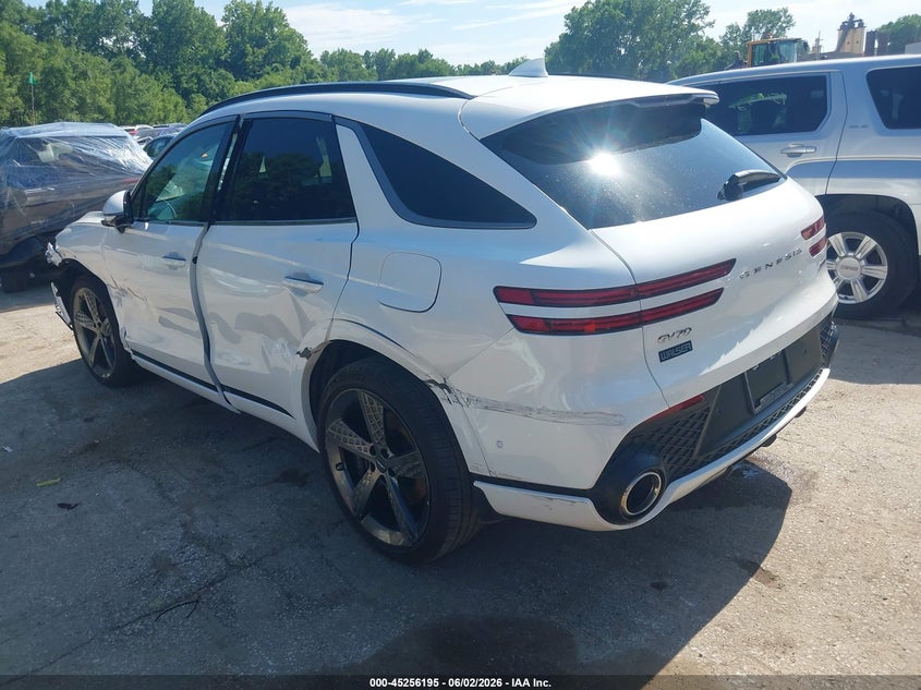 2025 Genesis Gv70 VIN KMUMCDTC2SU206564 IAAI salvage auction — LEFT & RIGHT, Salvage Title, sold $16,975 on 2026-07-29 (photo 3)