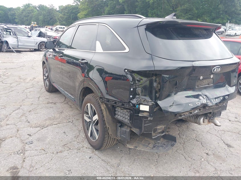 2021 Kia Sorento VIN 5XYRL4LC0MG008949 IAAI salvage auction — REAR END, Salvage Title, sold $9,000 on 2026-07-15 (photo 3)