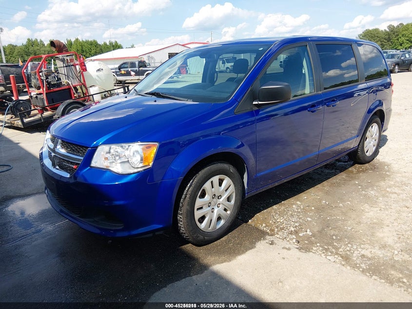 2018 Dodge Grand caravan VIN 2C4RDGBG6JR318629 IAAI salvage auction — NORMAL WEAR, Sf97 (North Carolina), sold $7,625 on 2026-08-13 (photo 2)
