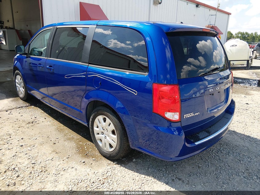 2018 Dodge Grand caravan VIN 2C4RDGBG6JR318629 IAAI salvage auction — NORMAL WEAR, Sf97 (North Carolina), sold $7,625 on 2026-08-13 (photo 3)