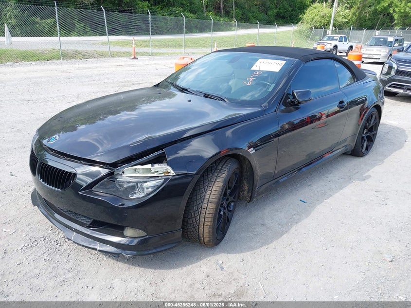 2008 BMW 6er VIN WBAEB53548CX61299 IAAI salvage auction — FRONT END, Salvage (Tennessee), sold $1,000 on 2026-07-08 (photo 2)