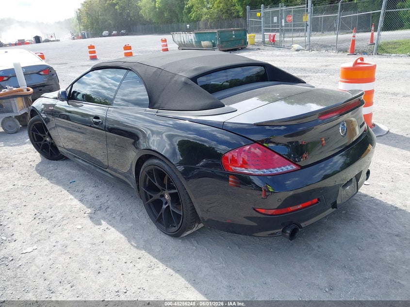 2008 BMW 6er VIN WBAEB53548CX61299 IAAI salvage auction — FRONT END, Salvage (Tennessee), sold $1,000 on 2026-07-08 (photo 3)