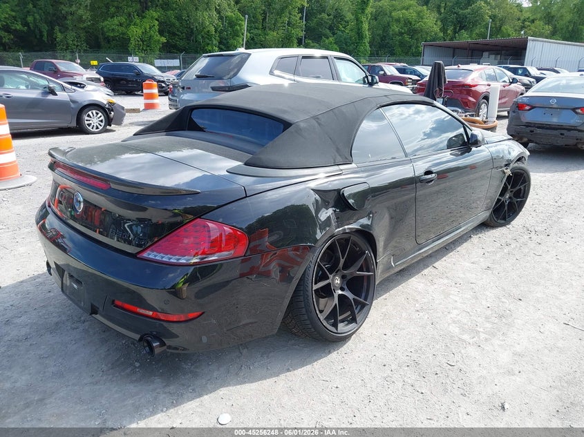 2008 BMW 6er VIN WBAEB53548CX61299 IAAI salvage auction — FRONT END, Salvage (Tennessee), sold $1,000 on 2026-07-08 (photo 4)