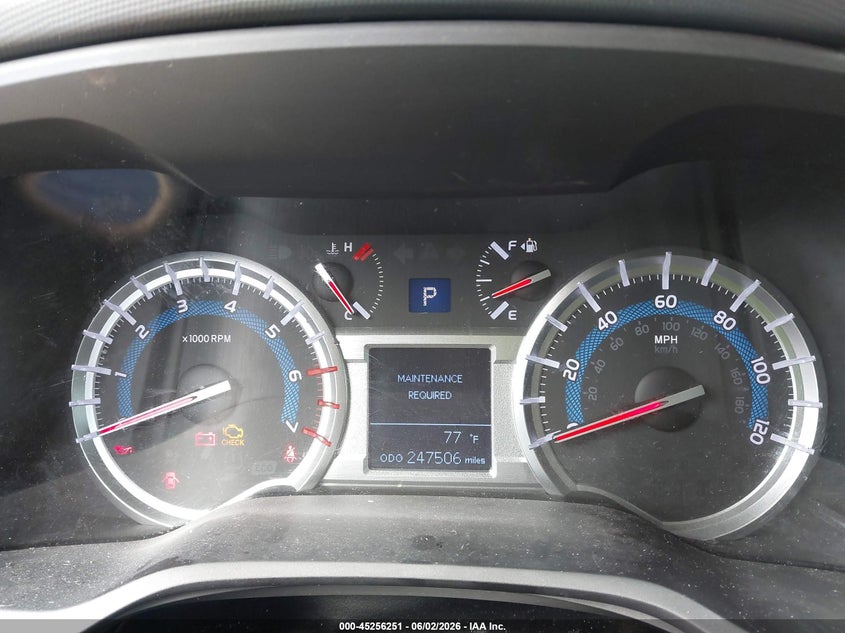 2014 Toyota 4runner VIN JTEZU5JRXE5068589 IAAI salvage auction — FRONT END, Salvage Title, sold $9,600 on 2026-07-09 (photo 7)