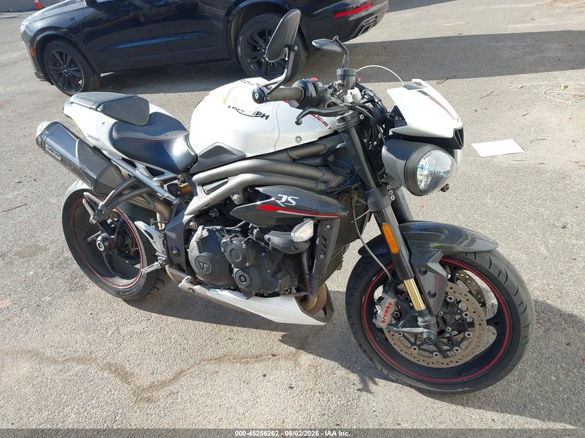 2019 Triumph motorcycle Speed triple VIN SMTN53P48KJ916537 IAAI salvage auction — ENGINE DAMAGE, Mv-907A (New York), sold $1,800 on 2026-07-07 (photo 8)
