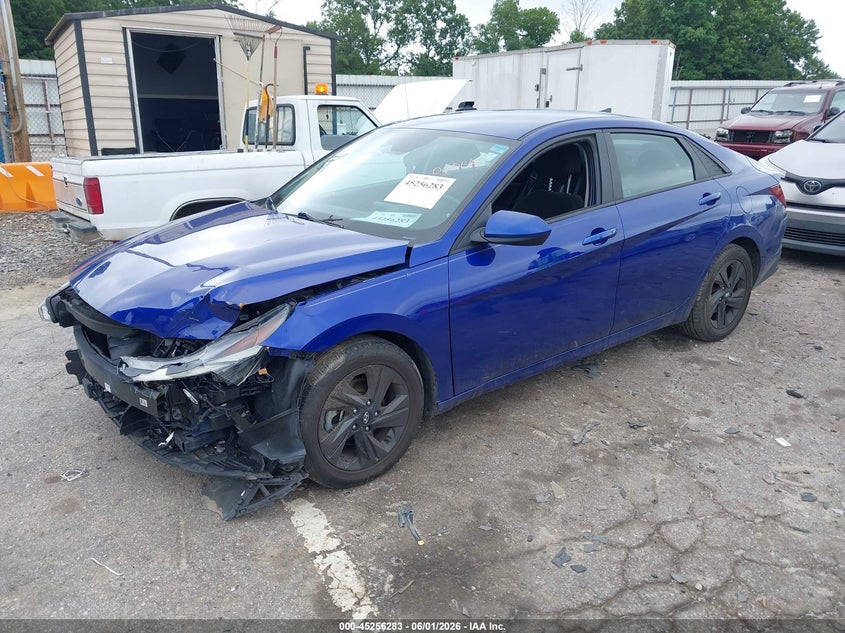 2021 Hyundai Elantra VIN KMHLS4AG0MU065144 IAAI salvage auction — FRONT END, Salvage (Georgia), sold $2,400 on 2026-07-29 (photo 2)