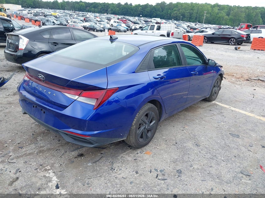 2021 Hyundai Elantra VIN KMHLS4AG0MU065144 IAAI salvage auction — FRONT END, Salvage (Georgia), sold $2,400 on 2026-07-29 (photo 4)