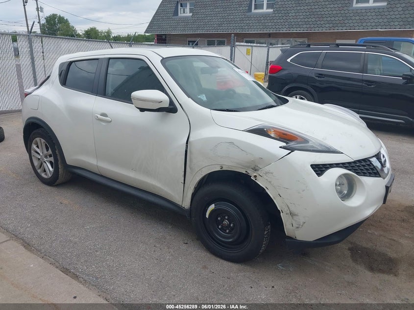 2016 Nissan Juke VIN JN8AF5MV9GT652358 IAAI salvage auction — RIGHT FRONT, Salvage Title, sold $400 on 2026-07-28 (photo 1)
