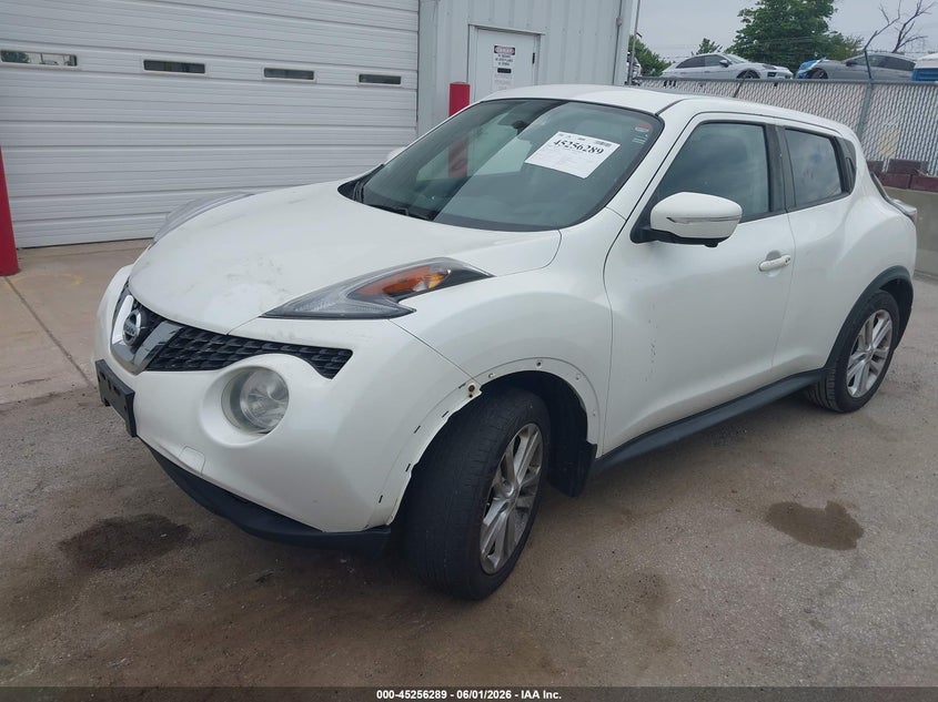 2016 Nissan Juke VIN JN8AF5MV9GT652358 IAAI salvage auction — RIGHT FRONT, Salvage Title, sold $400 on 2026-07-28 (photo 2)