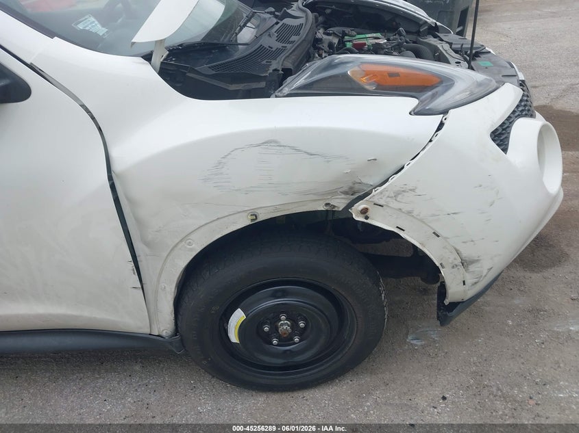 2016 Nissan Juke VIN JN8AF5MV9GT652358 IAAI salvage auction — RIGHT FRONT, Salvage Title, sold $400 on 2026-07-28 (photo 6)