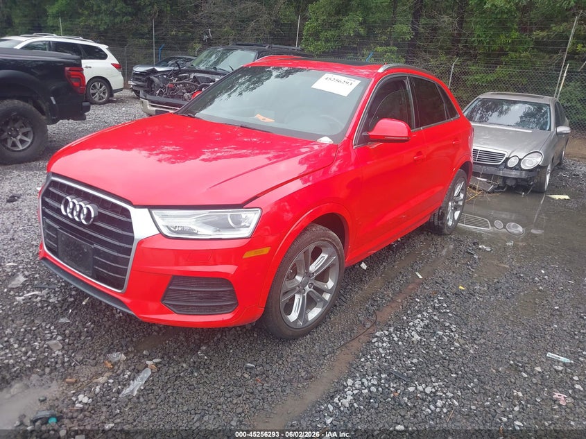 2017 Audi Q3 VIN WA1JCCFS1HR001648 IAAI salvage auction — UNKNOWN, Salvage (South Carolina), sold $3,475 on 2026-07-28 (photo 2)