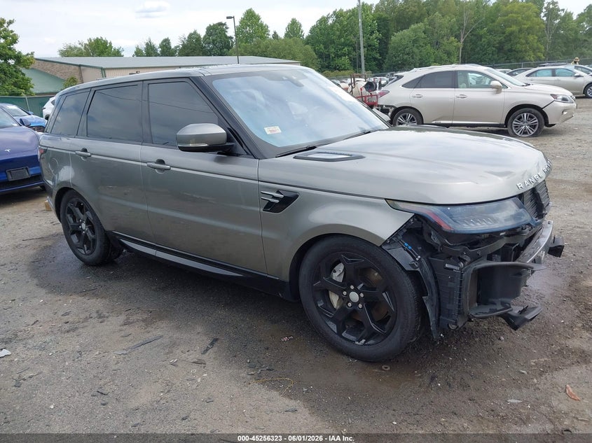 2019 Land rover Range rover sport VIN SALWR2RV8KA815904 IAAI salvage auction — FRONT END, Salvage Title, sold $12,825 on 2026-08-31 (photo 1)