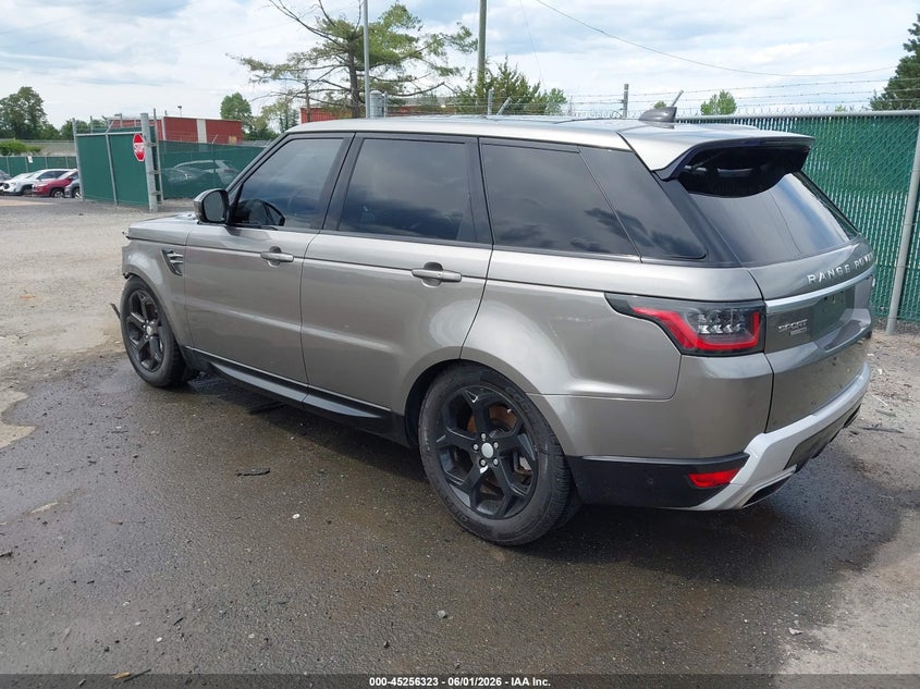 2019 Land rover Range rover sport VIN SALWR2RV8KA815904 IAAI salvage auction — FRONT END, Salvage Title, sold $12,825 on 2026-08-31 (photo 3)