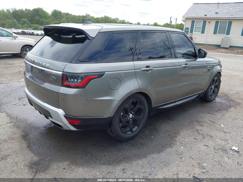 2019 Land rover Range rover sport VIN SALWR2RV8KA815904 IAAI salvage auction — FRONT END, Salvage Title, sold $12,825 on 2026-08-31 (photo 4)